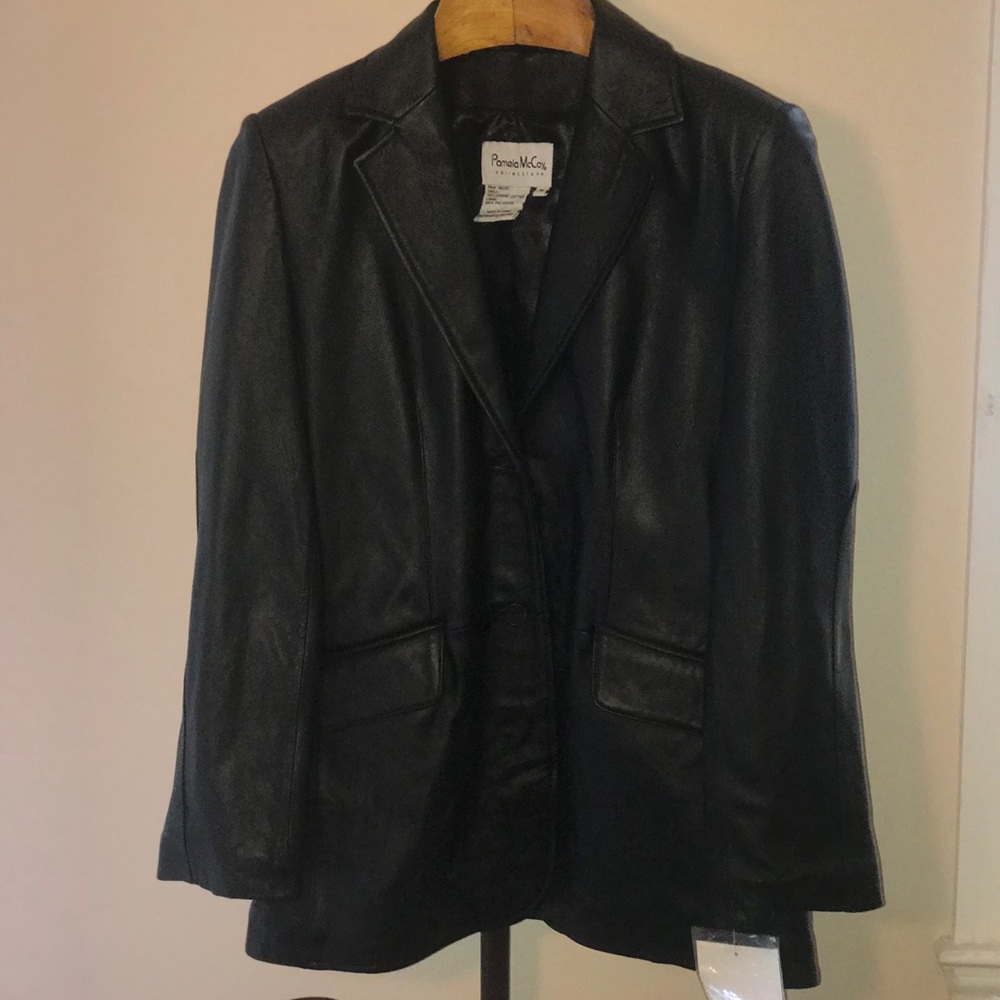 Pamela McCoy Leather Jacket